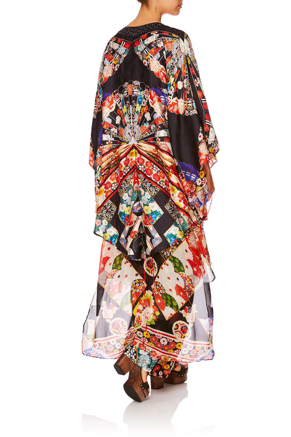 CAMILLA STAR GIRL KIMONO W LONG UNDERLAYER