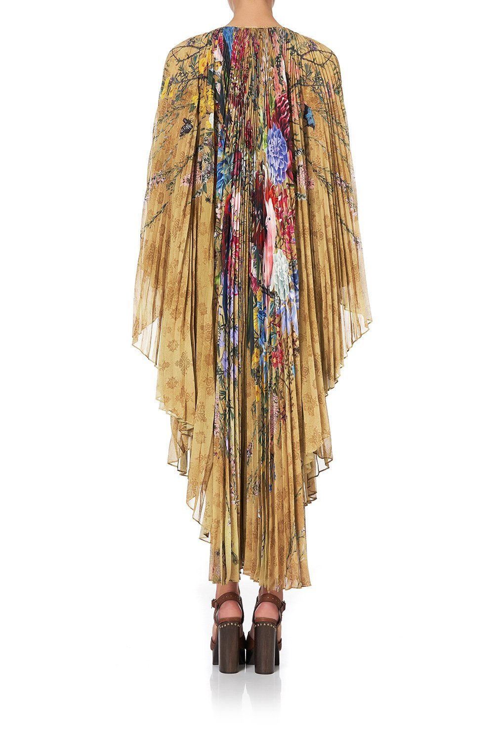 SUNRAY PLEATED KAFTAN AMONG THE GUMTREES