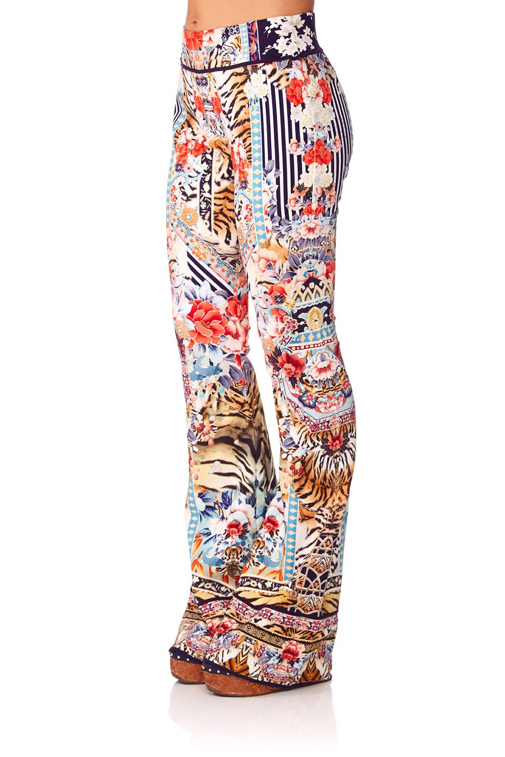 CAMILLA THE LONELY WILD FLARED PONTE TROUSER
