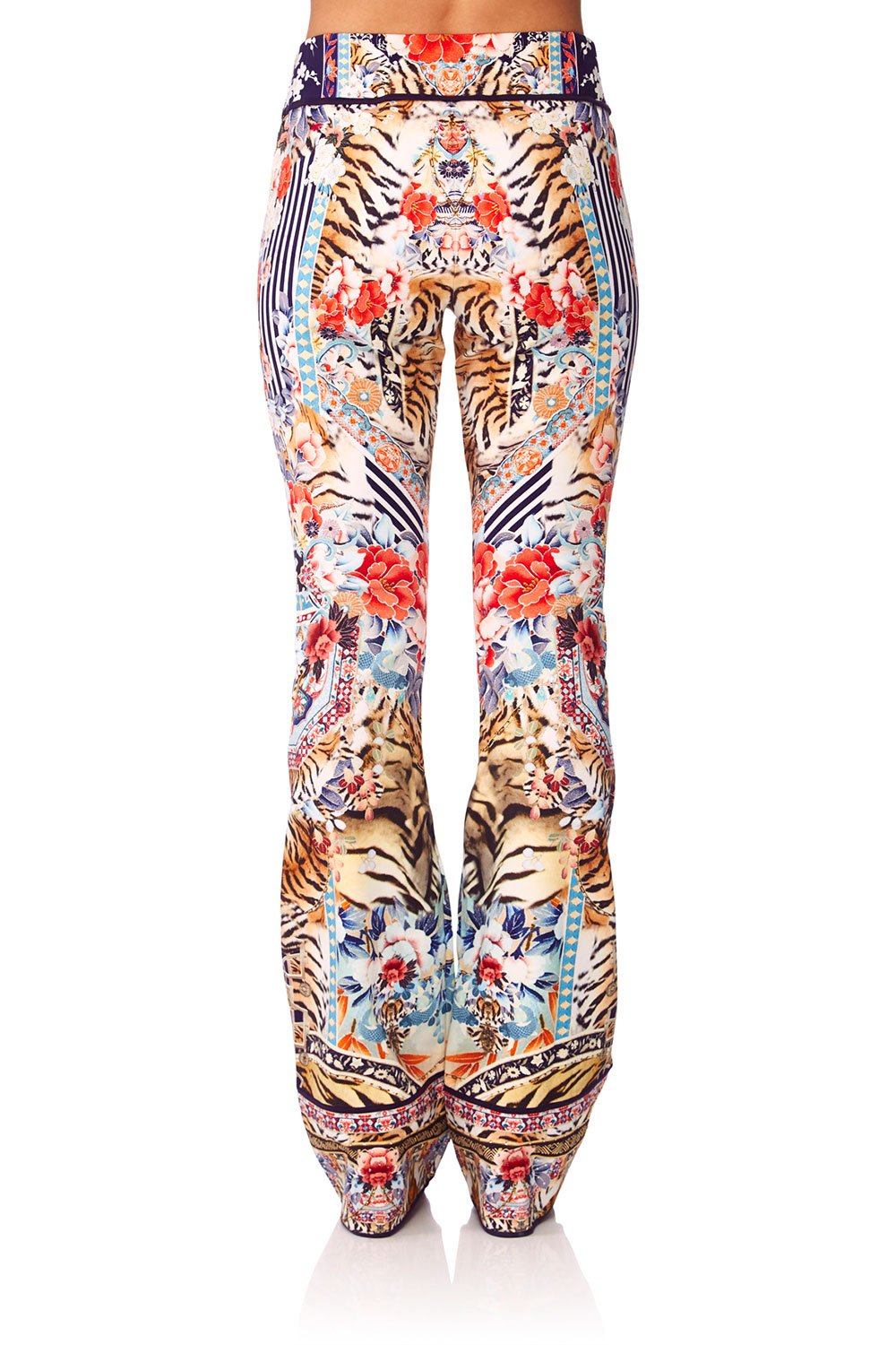 CAMILLA THE LONELY WILD FLARED PONTE TROUSER