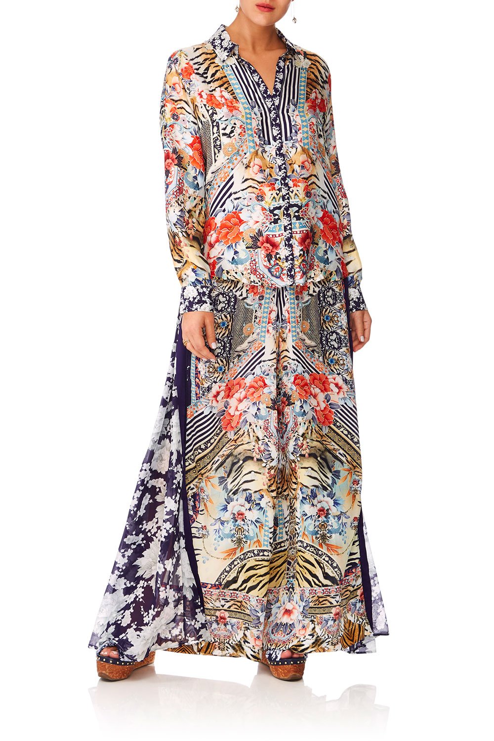 CAMILLA THE LONELY WILD HIGH WAISTED TROUSER WGODET