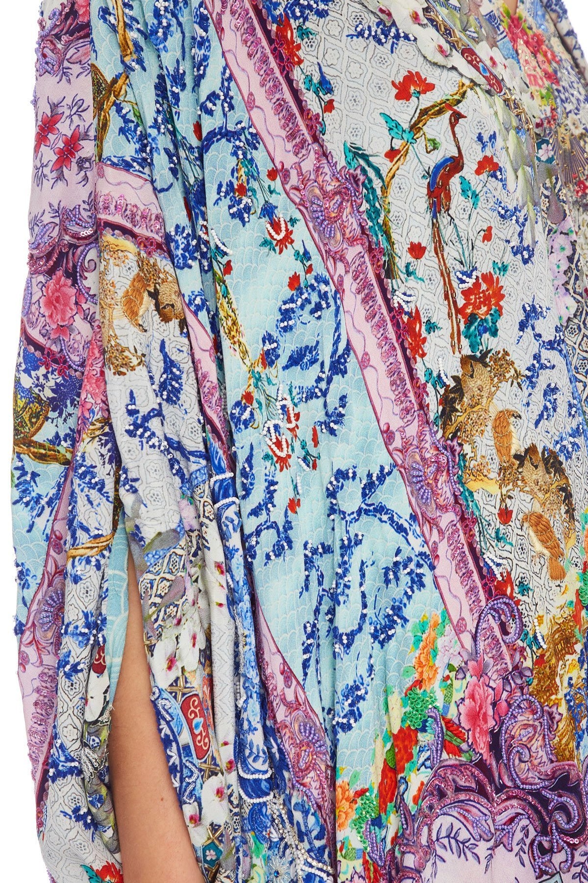 CAMILLA TIE FRONT CAPE GEISHA GATEWAYS