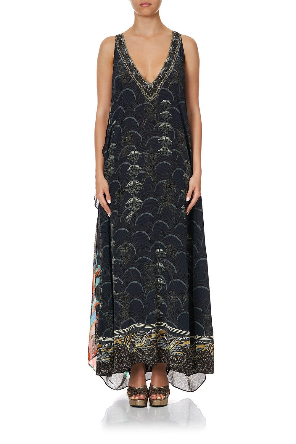 TIE FRONT MULTIWEAR DRESS WISE WINGS