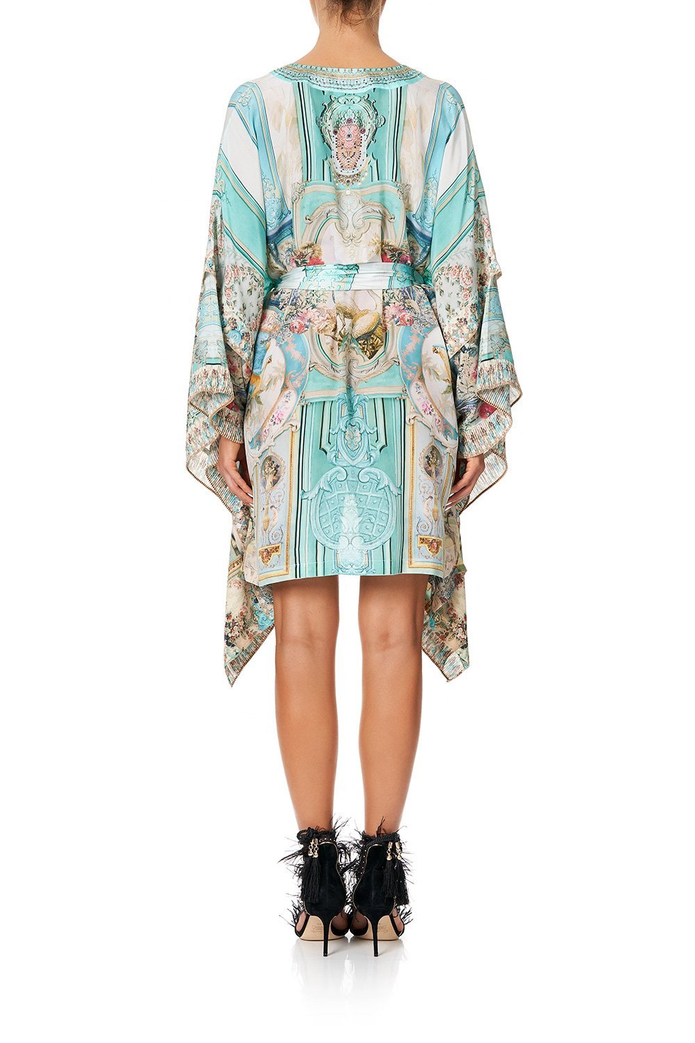 DOUBLE LAYER KIMONO SLEEVE DRESS I DREAM OF MARIE