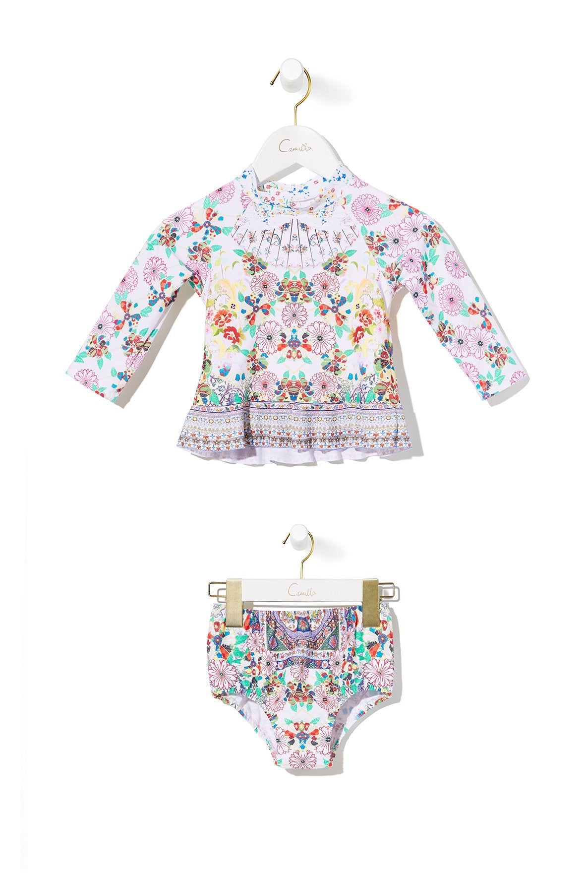 CAMILLA BABIES RASHIE SET TIME AFTER TIME