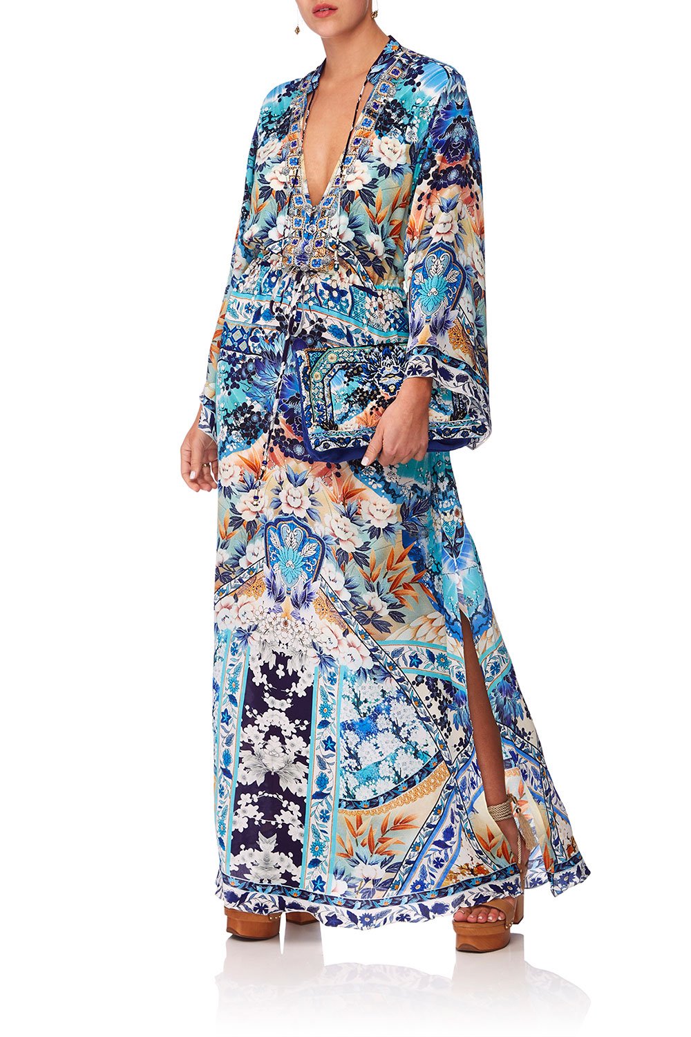 CAMILLA TOKYO TRIBE EMBELLISHED CLUTCH