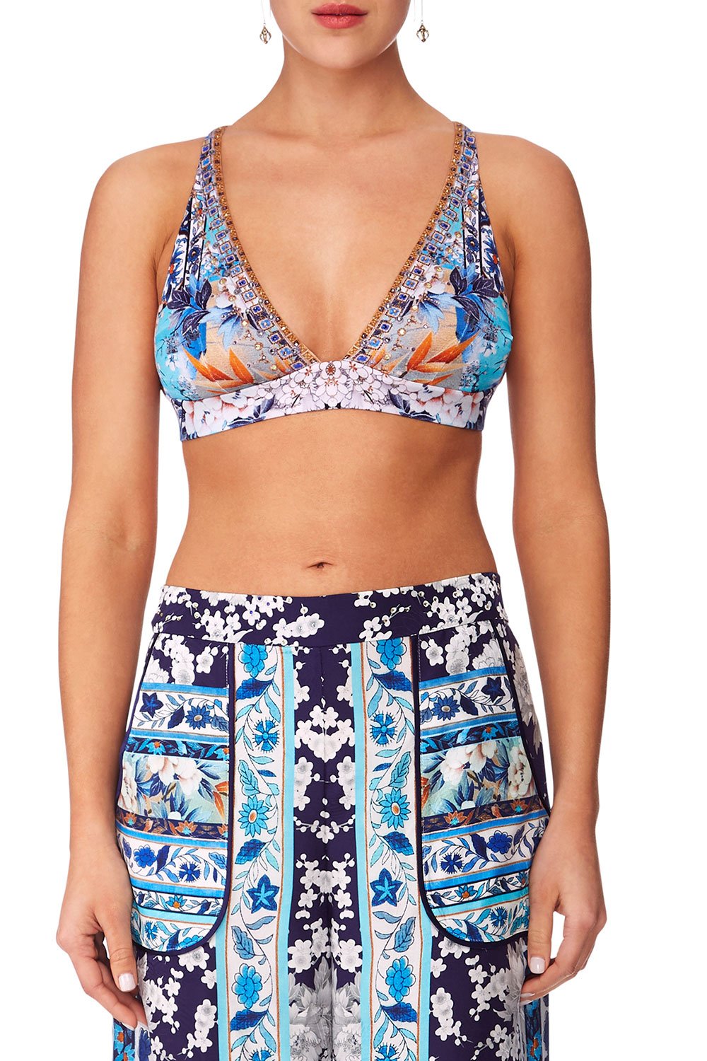 CAMILLA TOKYO TRIBE SOFT CD BRA W BACK CLIP