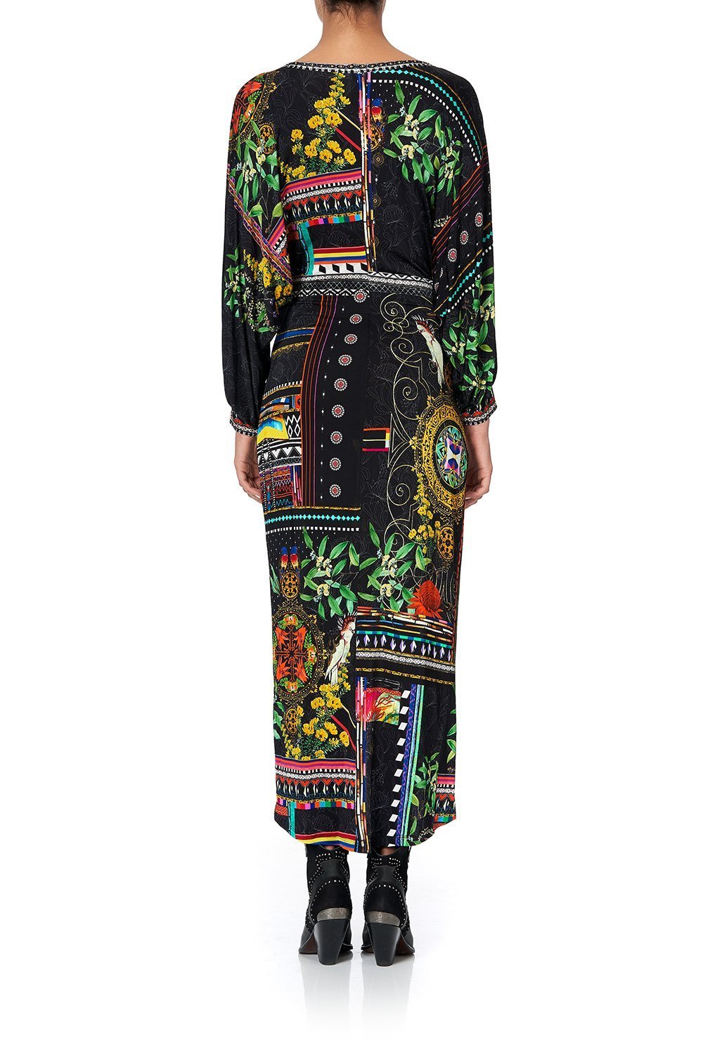 TWIST FRONT DRESS BLACKHEATH BETTY