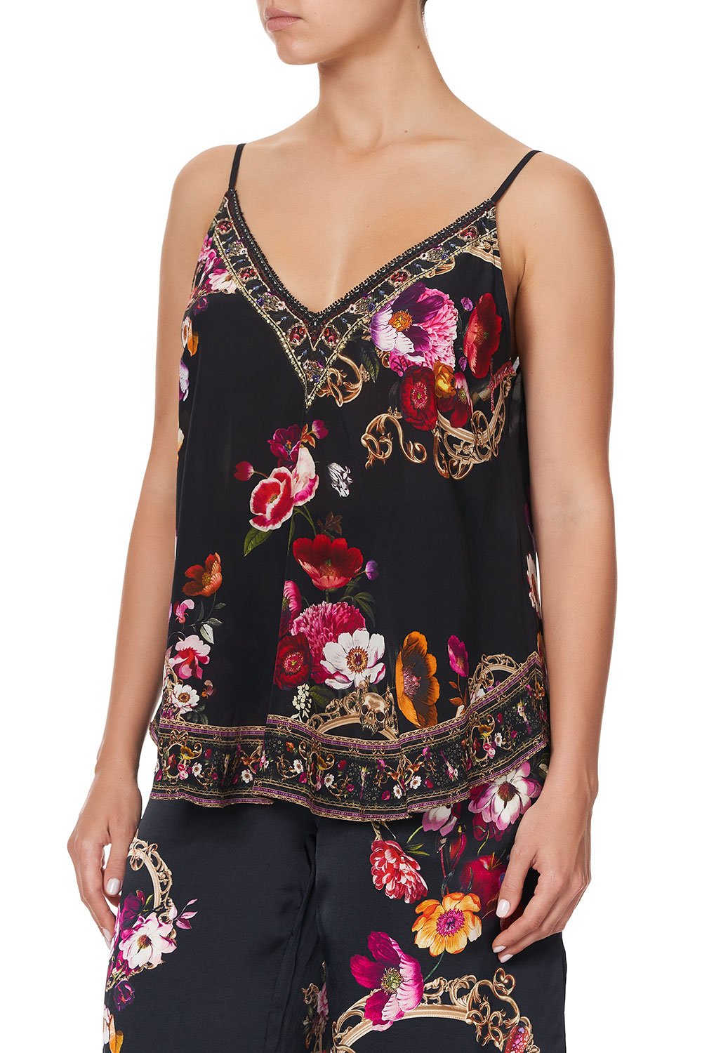 V NECK CAMI MIRROR MIRROR