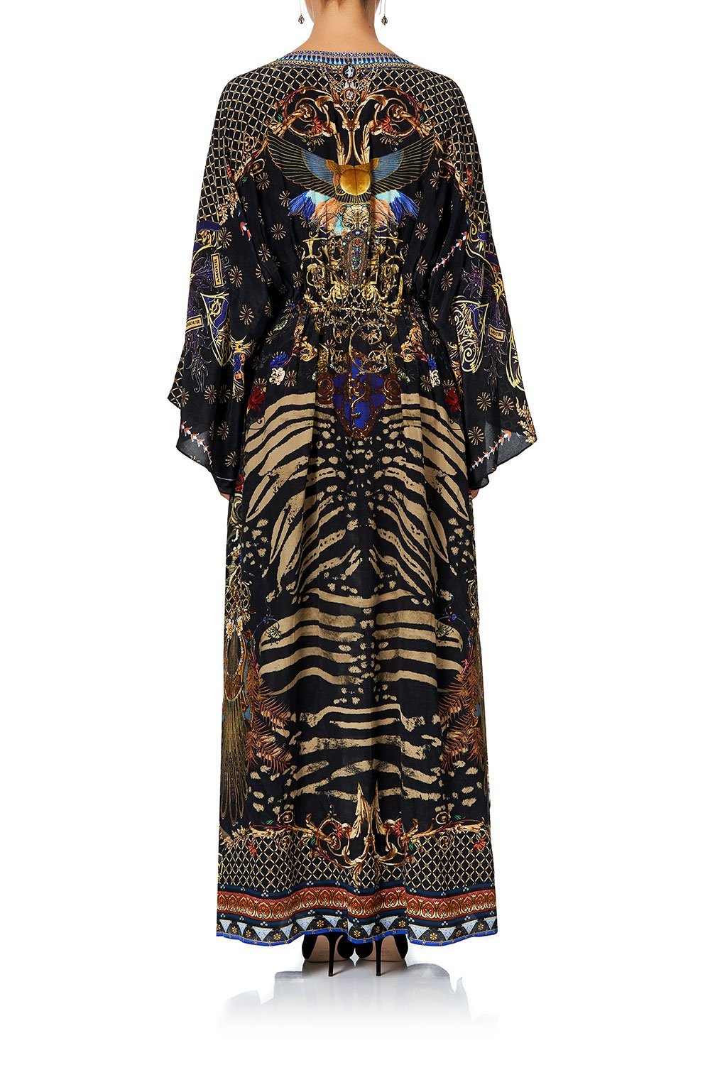 CAMILLA V-NECK KAFTAN WITH TIE WAIST THE NIGHT WE MET
