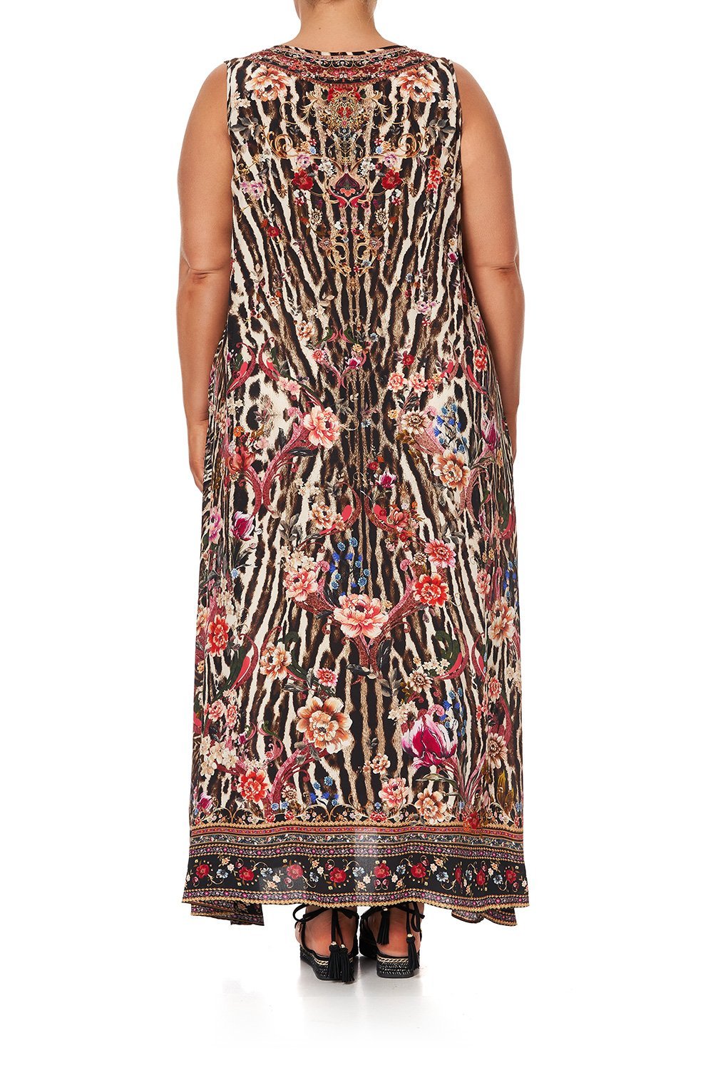 V NECK RACERBACK DRESS LIV A LITTLE