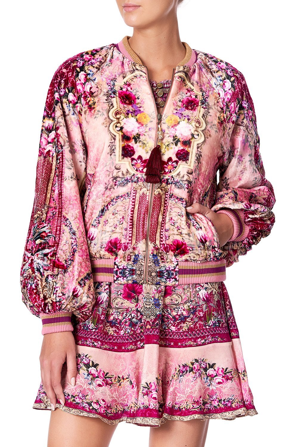 BLOUSON SLEEVE BOMBER LA BELLE