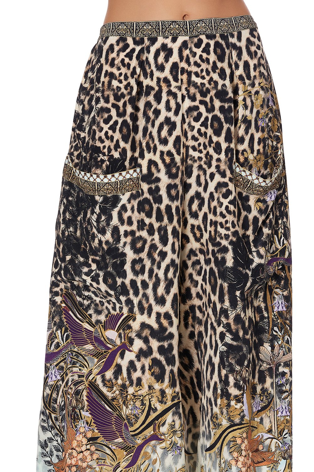 WIDE LEG TROUSER WITH FRONT POCKETS NOMADIC NYMPH