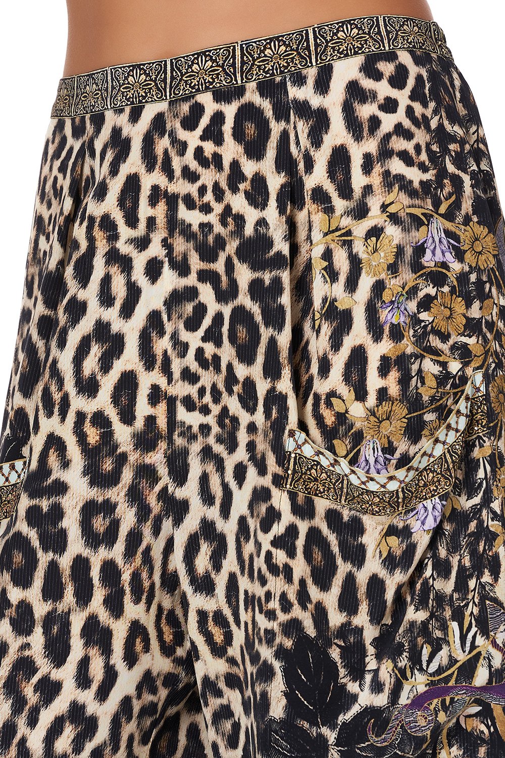 WIDE LEG TROUSER WITH FRONT POCKETS NOMADIC NYMPH