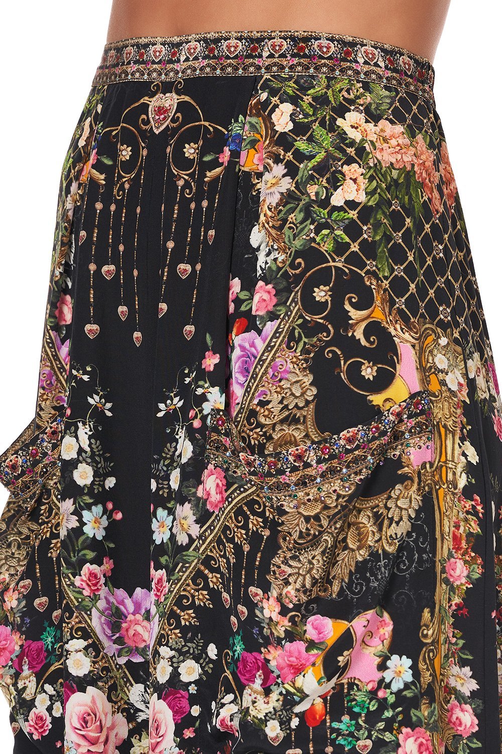 WIDE LEG TROUSER WITH FRONT POCKETS MONTAGUES CAPULET