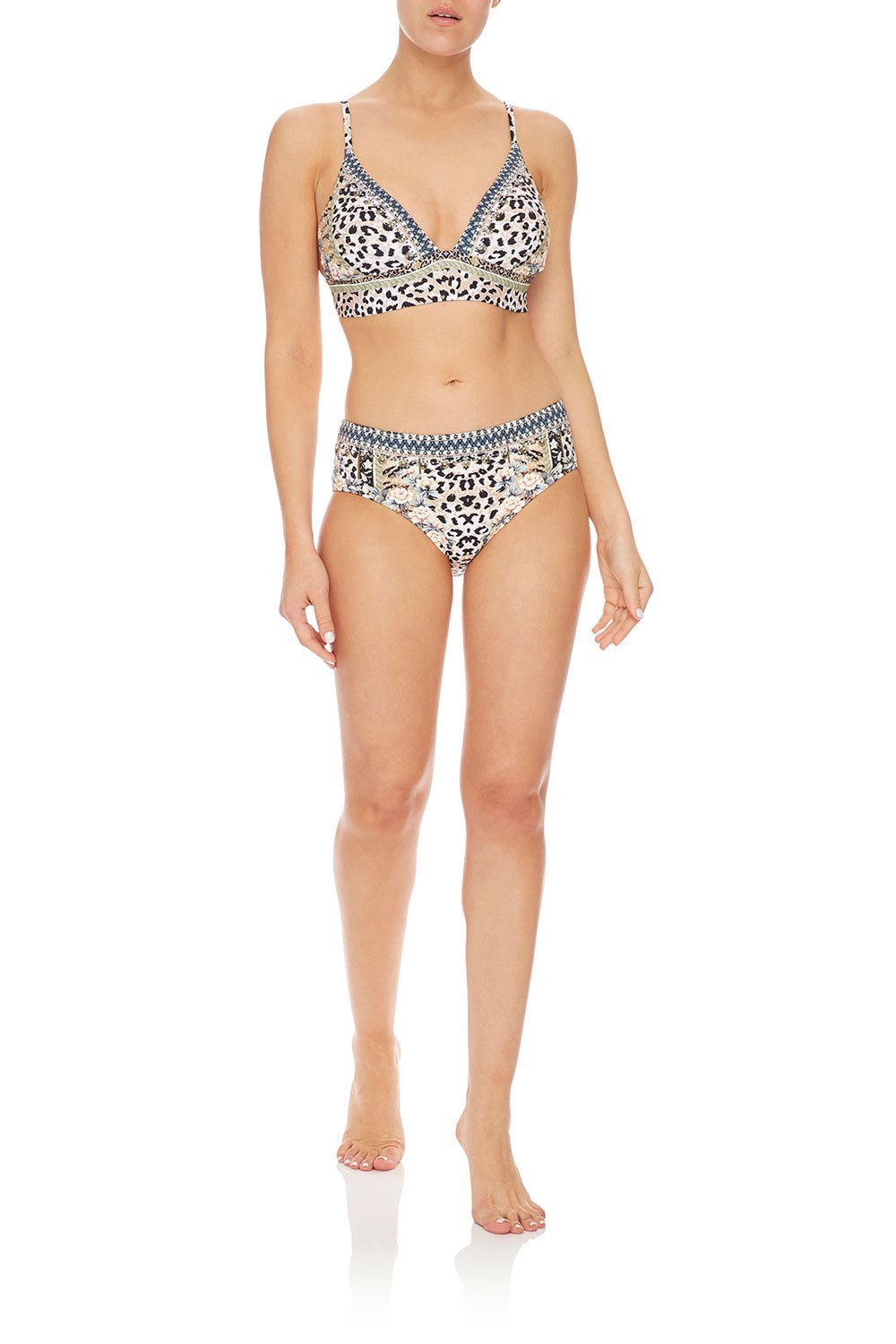 CAMILLA WIDE MID RISE PANT MOTO MAIKO