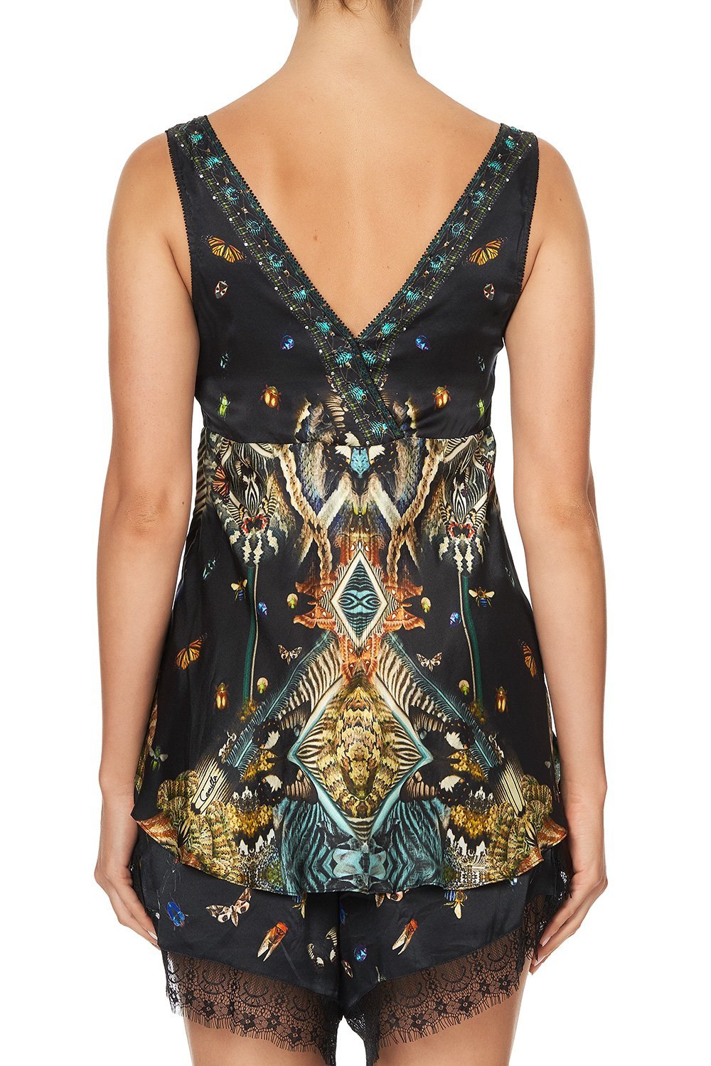 WIDE STRAP CROSS FRONT CAMI MATERNAL INSTINCT