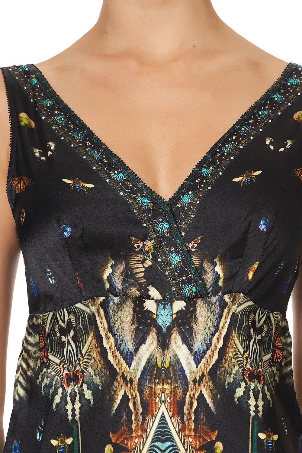 WIDE STRAP CROSS FRONT CAMI MATERNAL INSTINCT