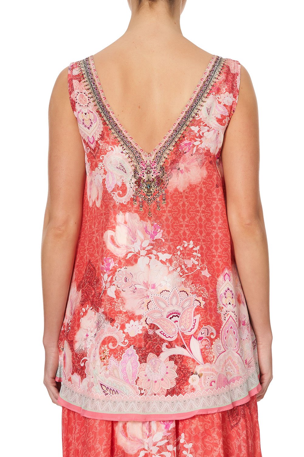 WIDE STRAP U-RING TOP PALACE MUSE