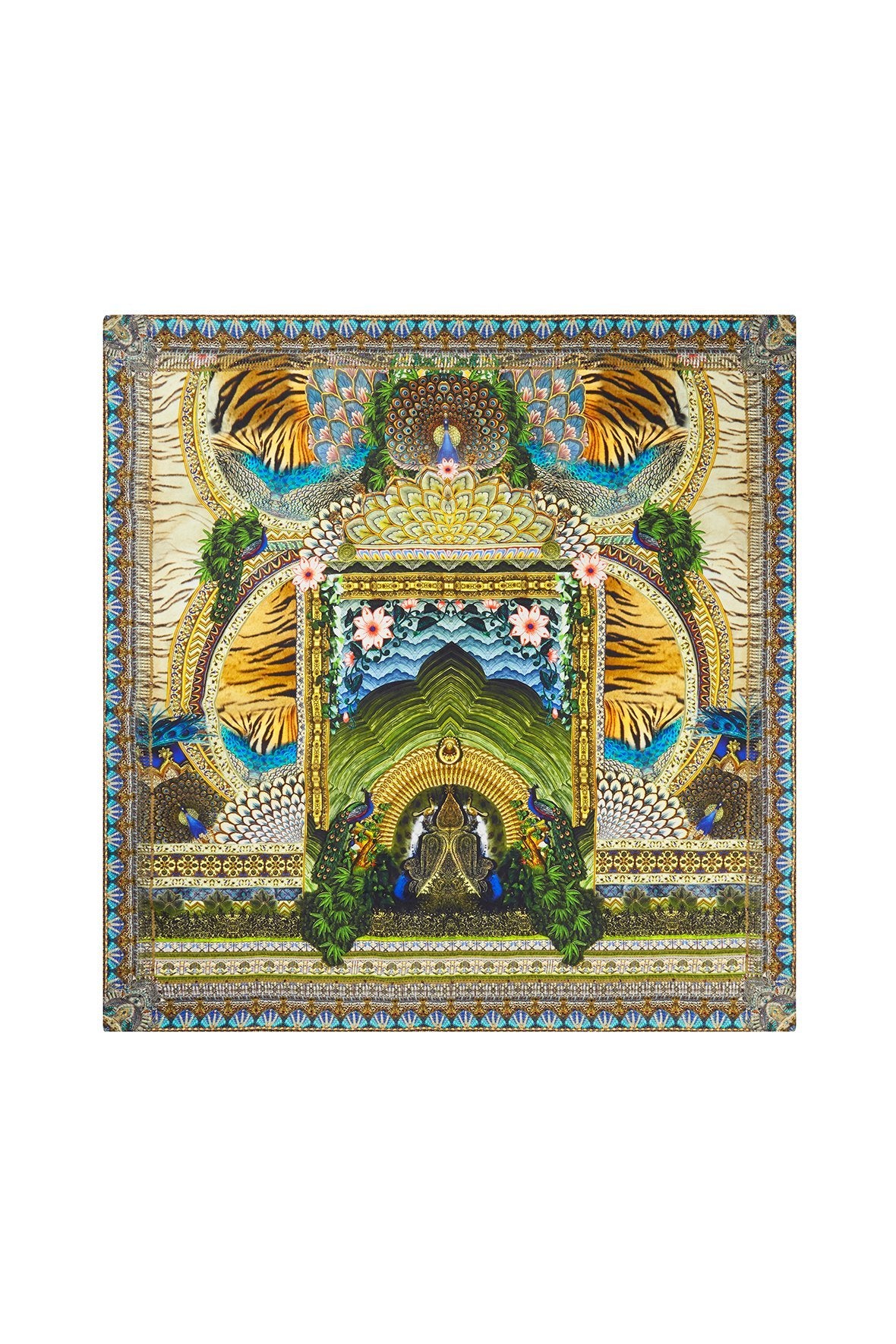 A WOMANS WISDOM LARGE SQUARE SCARF