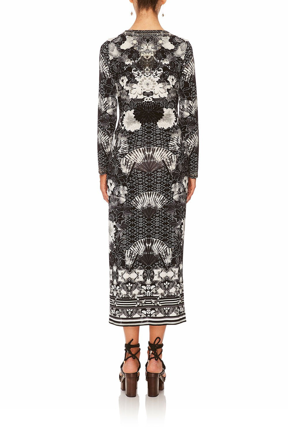 CAMILLA WILD MOONCHILD WRAP DRESS W TIE