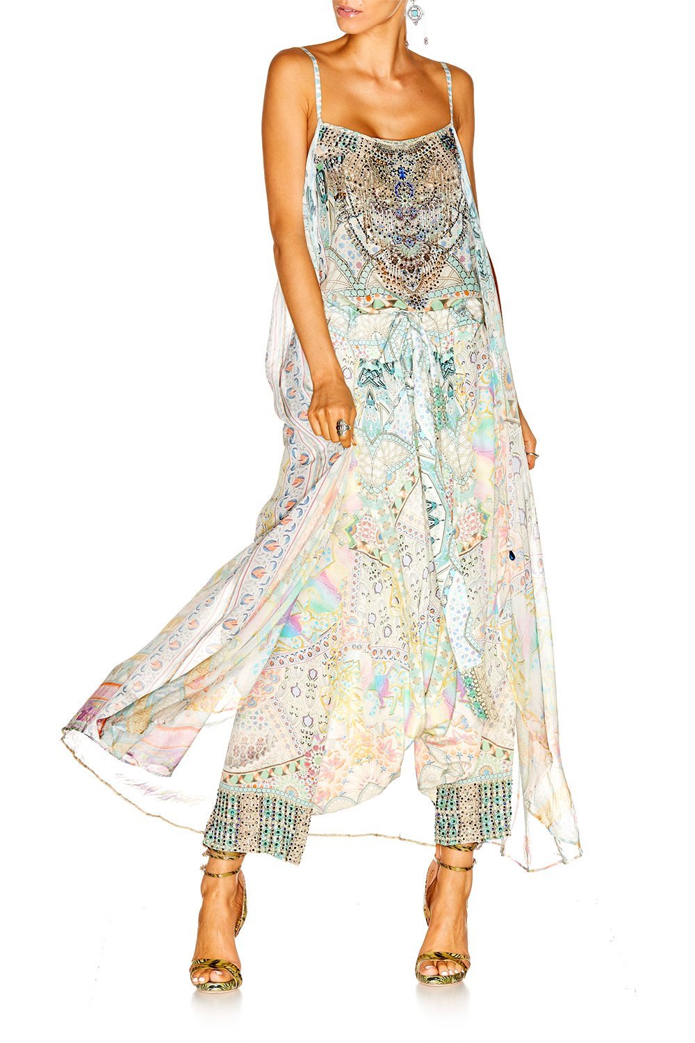 MY DUBAI DREAM MINI DRESS W LONG OVERLAY