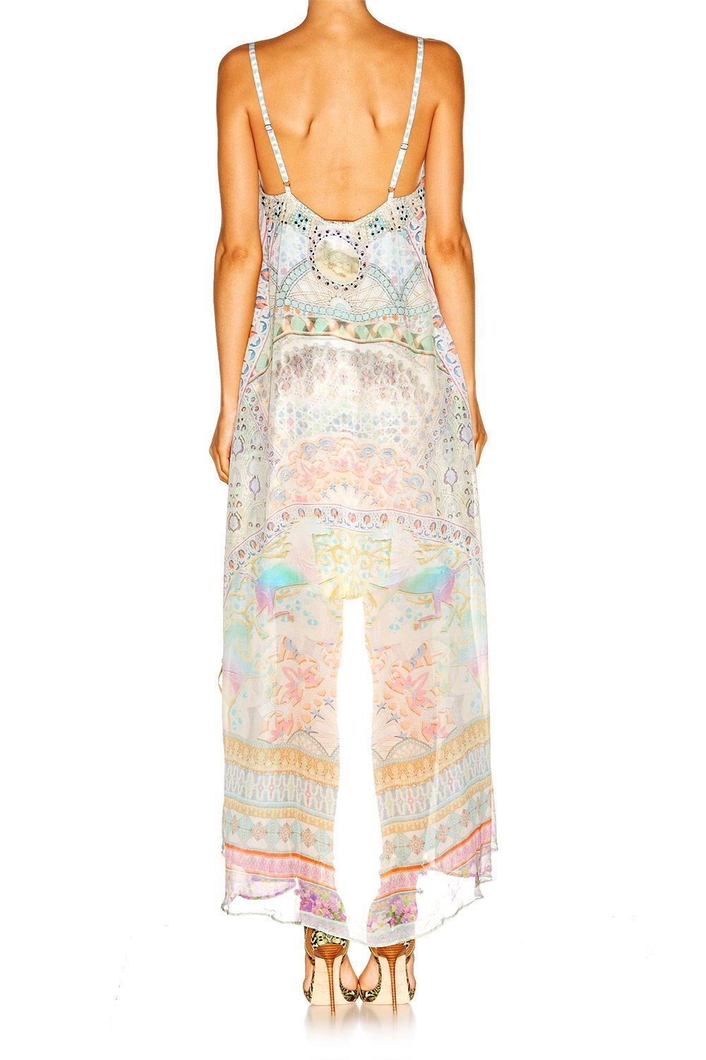 MY DUBAI DREAM MINI DRESS W LONG OVERLAY