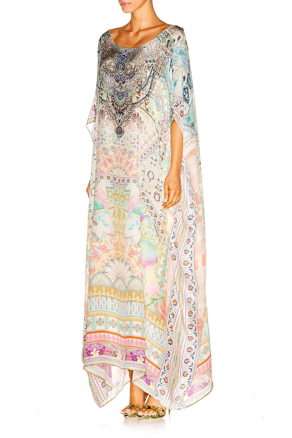 MY DUBAI DREAM ROUND NECK KAFTAN