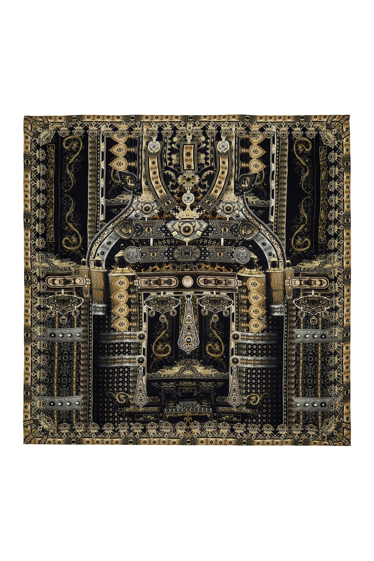 FOR THE LOVE OF LHASA LARGE SQUARE SCARF