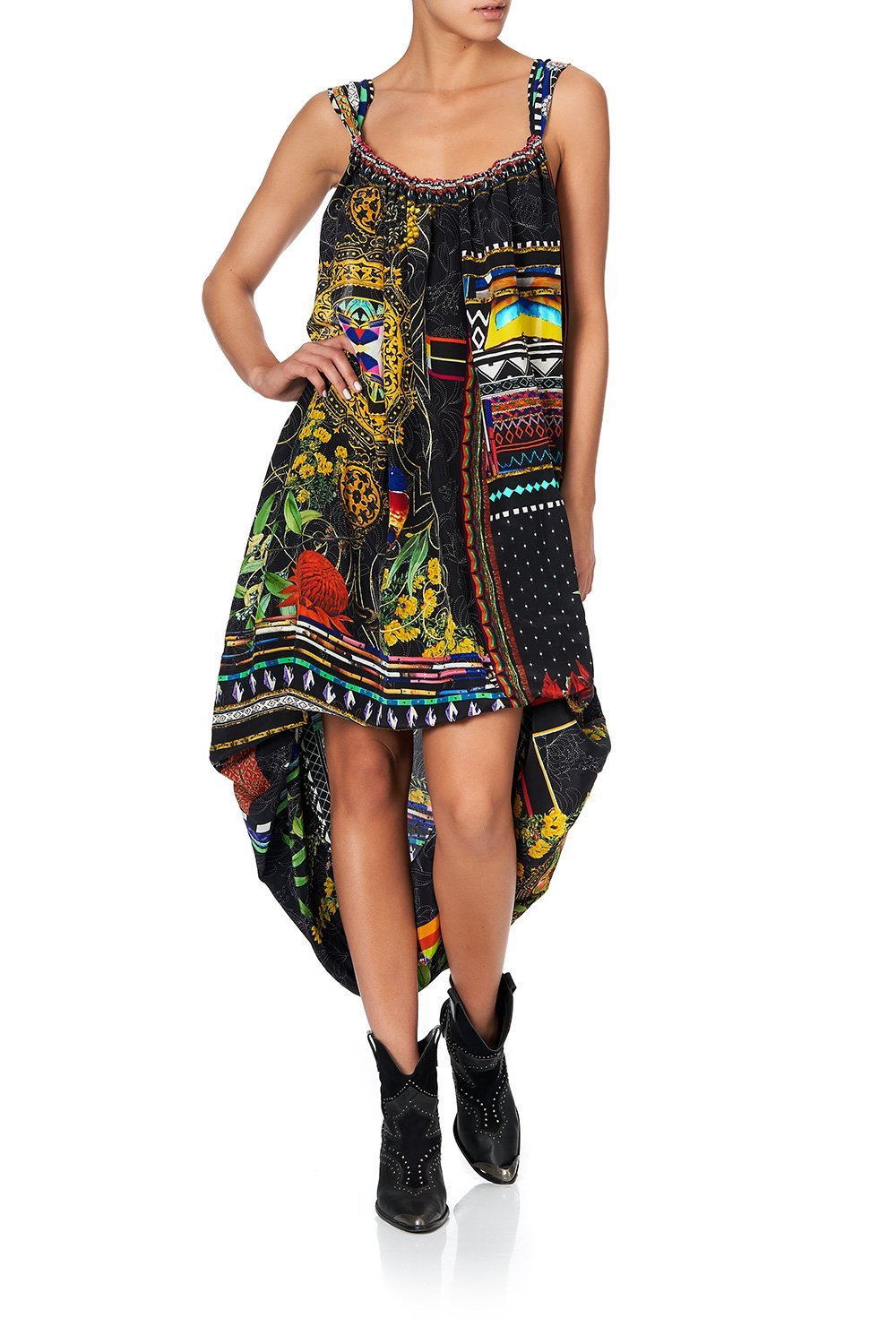 DRAWSTRING DRESS BLACKHEATH BETTY