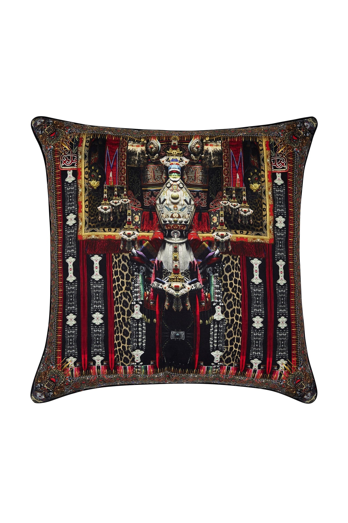 IN A DALAI DAZE LARGE SQUARE CUSHION