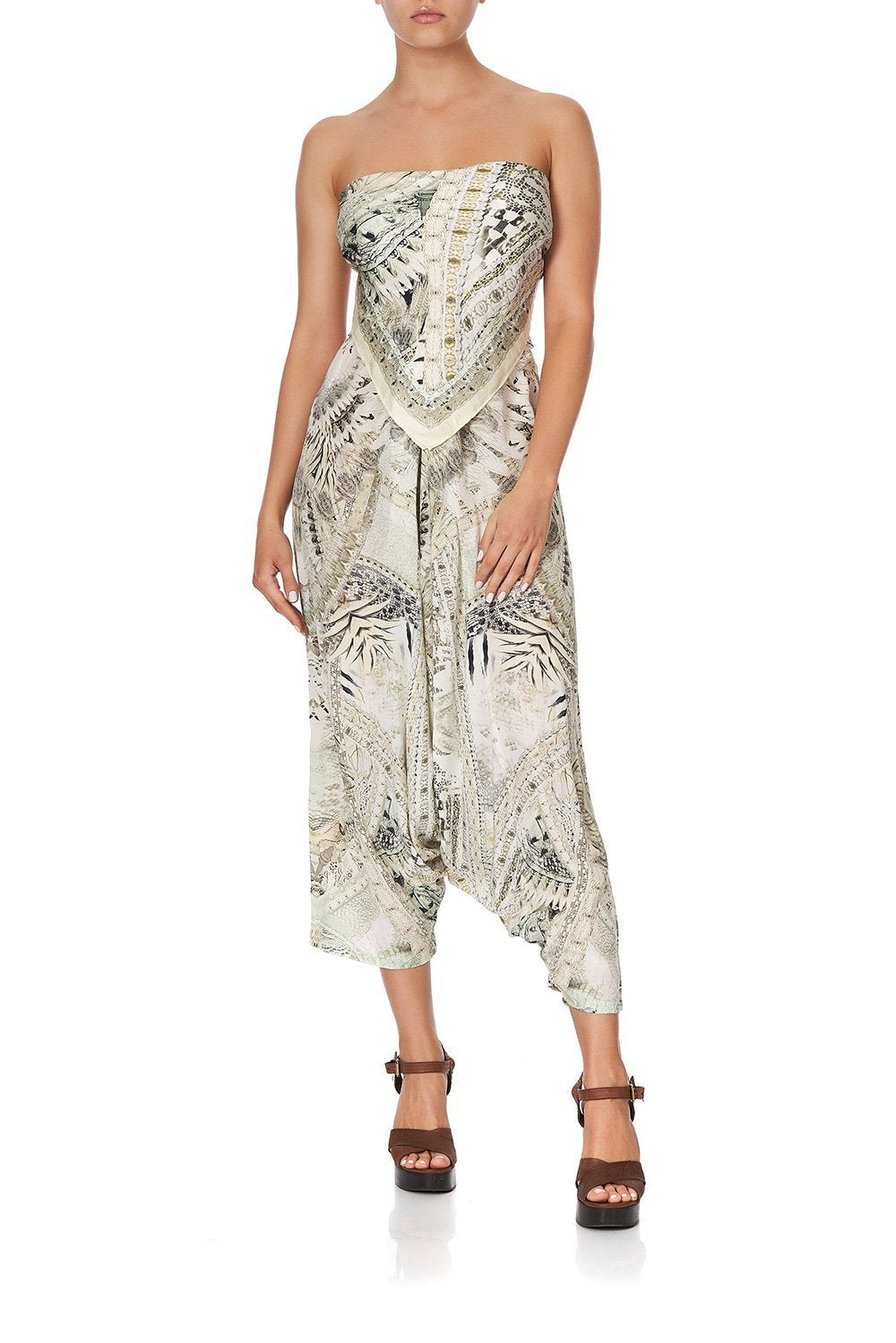 LARGE SQUARE SCARF DAINTREE DREAMING