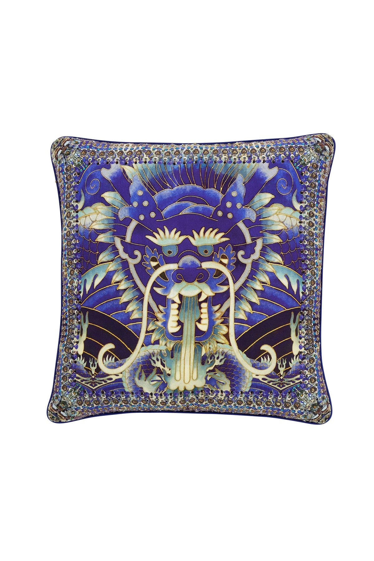 WHATS YOUR POISON LARGE SQUARE CUSHION