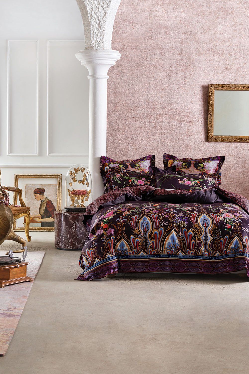 SUPER KING BED QUILT COVER SET WILD FLOWER