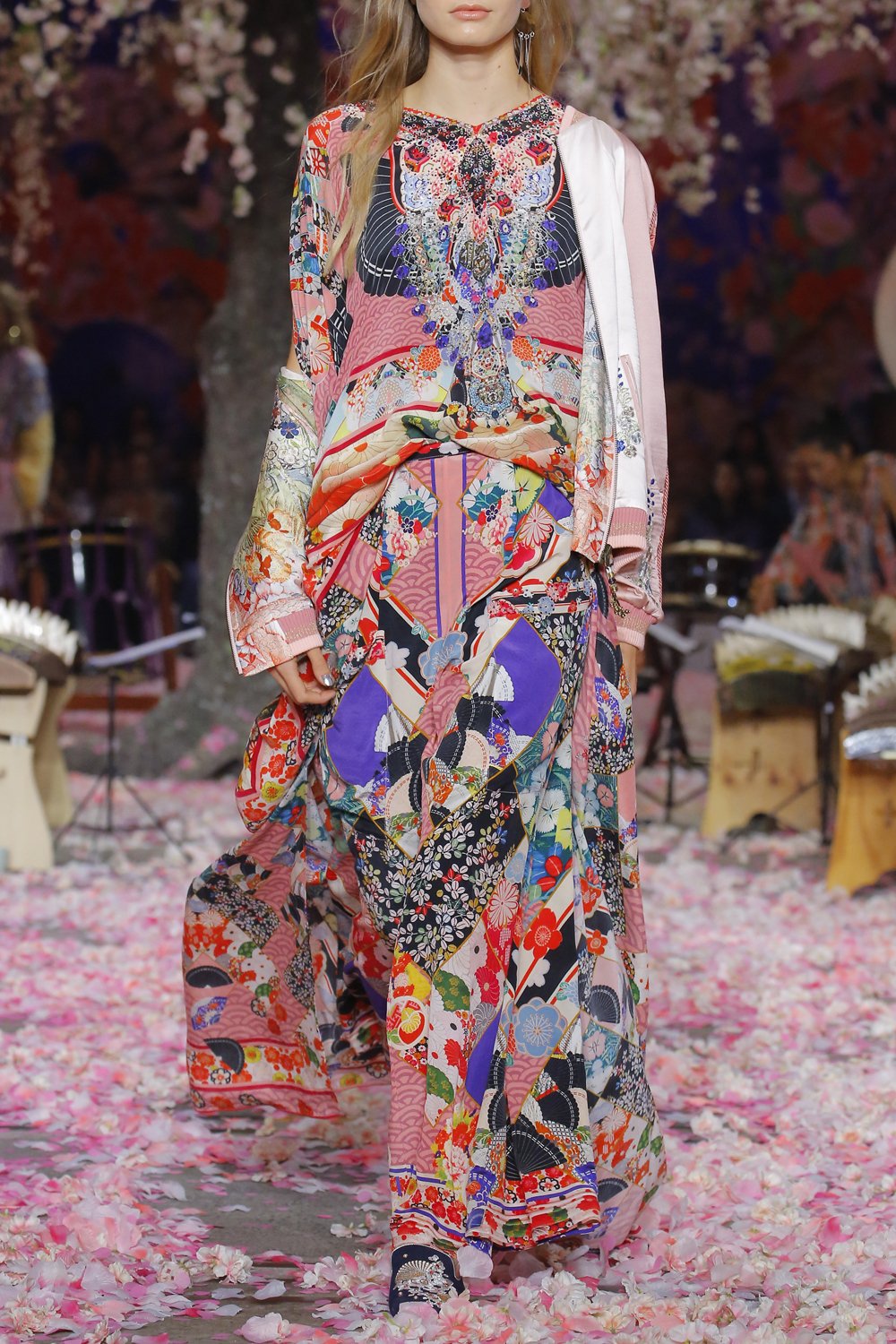 CAMILLA POSTCARDS FROM MARS WIDE LEG TROUSER W FRONT POCKETS