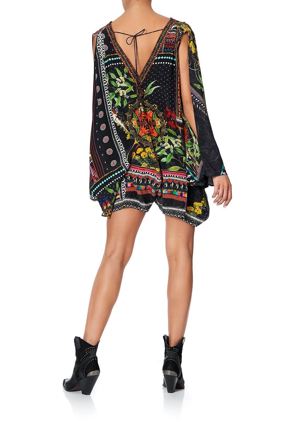 PLAYSUIT WITH SLEEVE SPLIT BLACKHEATH BETTY