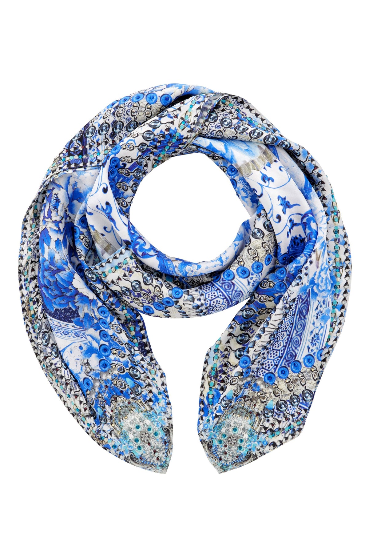 POETS SANCTUARY LARGE SQUARE SCARF