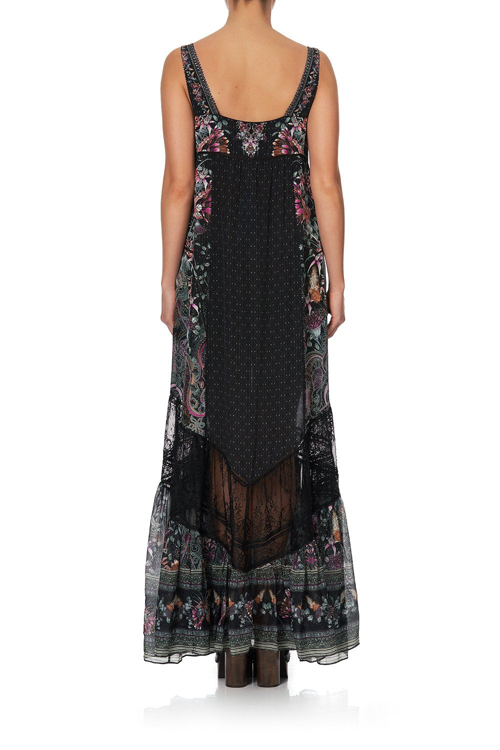 SPLICED MAXI DRESS RESTLESS NIGHTS