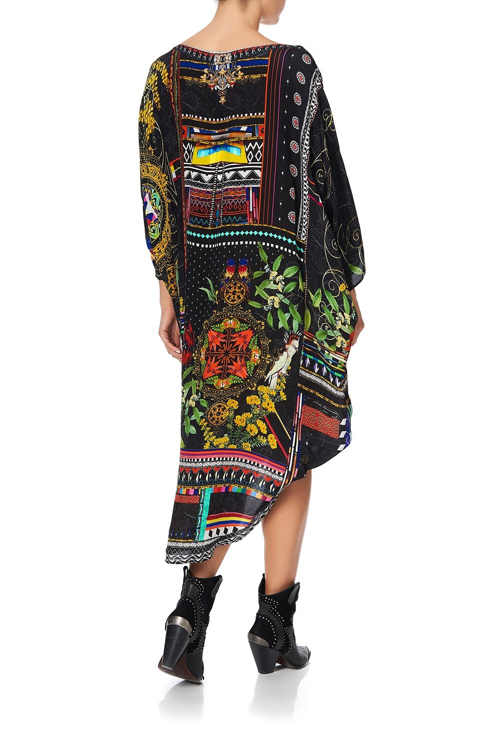 SCOOP BACK HEM DRESS BLACKHEATH BETTY