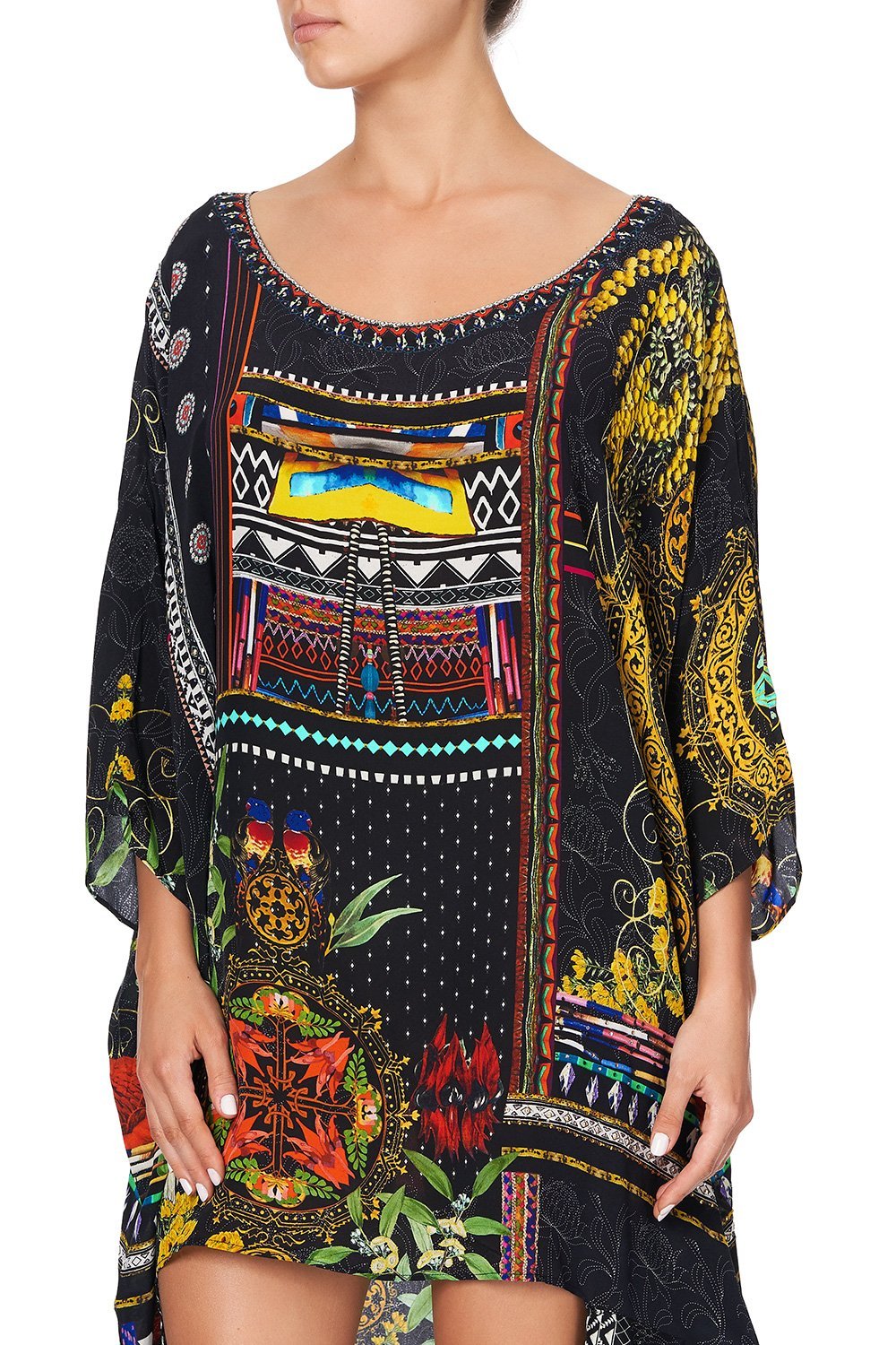 SCOOP BACK HEM DRESS BLACKHEATH BETTY