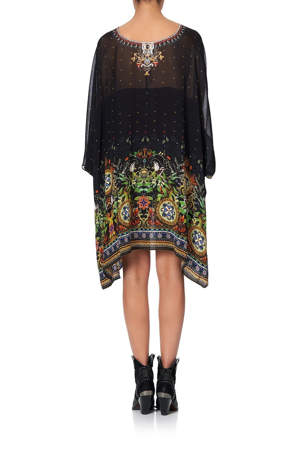 SHORT KAFTAN WITH YOKE BLACKHEATH BETTY