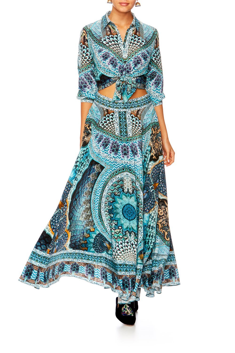 TURN ON THE CHARM SLIM FIT LONG SLEEVE SHIRT