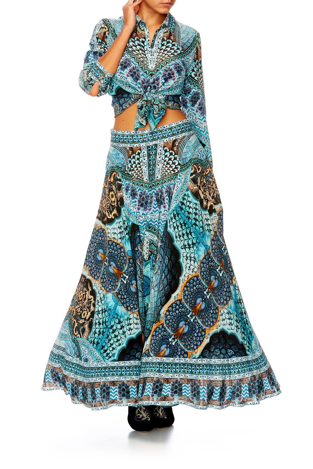 TURN ON THE CHARM SLIM FIT LONG SLEEVE SHIRT