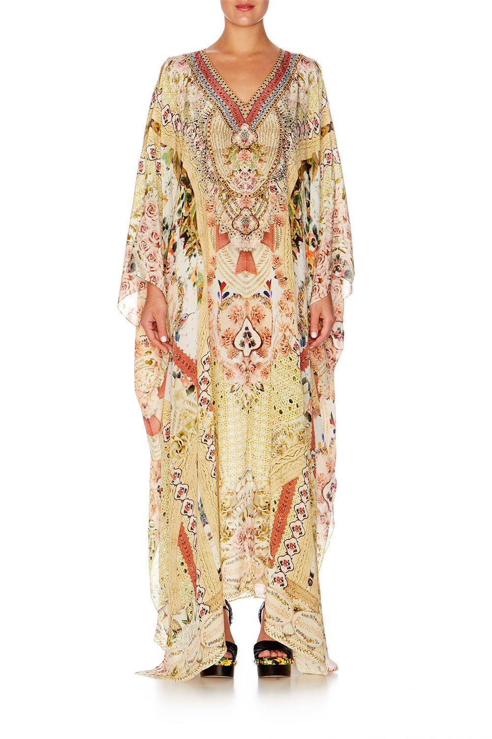 MY SUMMER LOVE SPLIT FRONT & SLEEVE KAFTAN