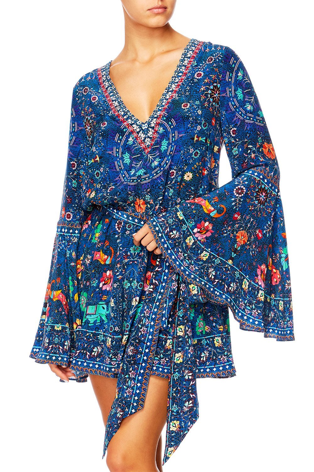 KINDNESS KALEIDOSCOPE WIDE SLEEVE PLAYSUIT