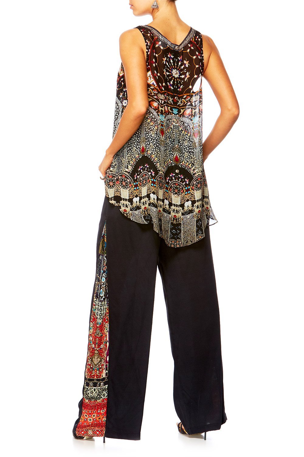 CAMILLA JAGGIS KINGDOM PANTS W SIDE SPLIT