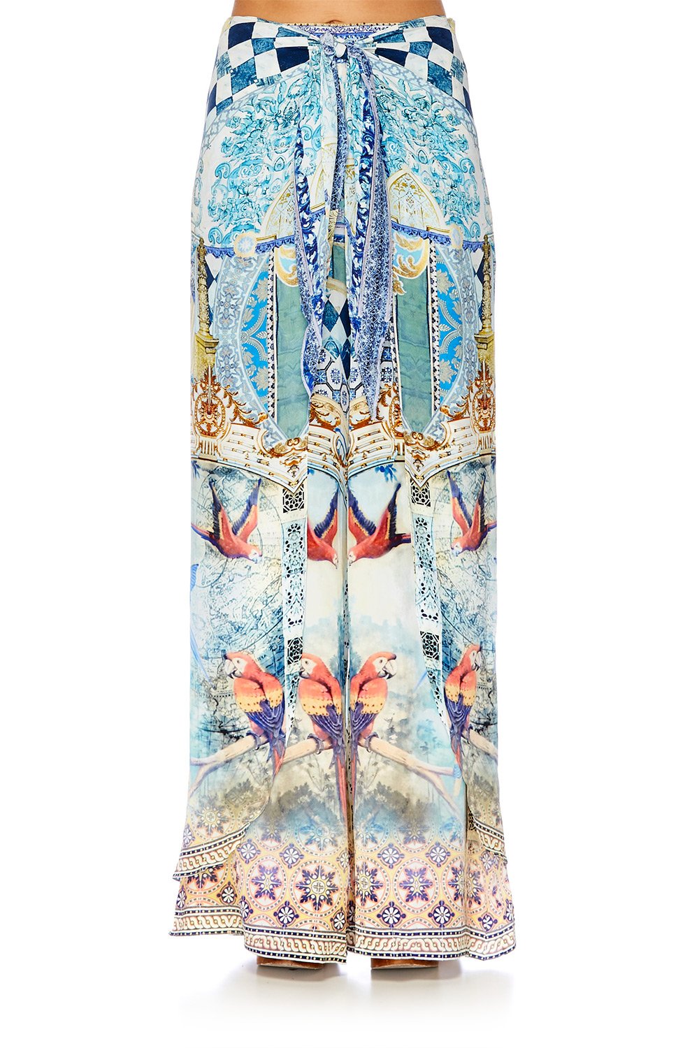 LOVERS DREAM LOOSE TROUSER W TIE FRONT