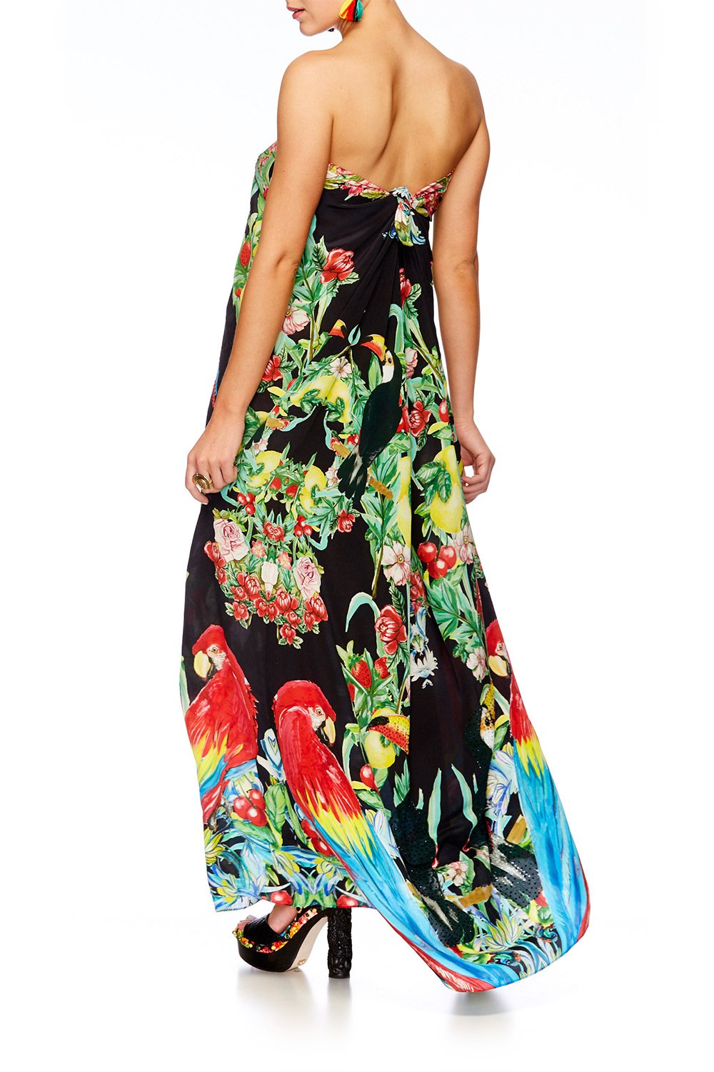 TOUCAN PLAY ROUND NECK KAFTAN