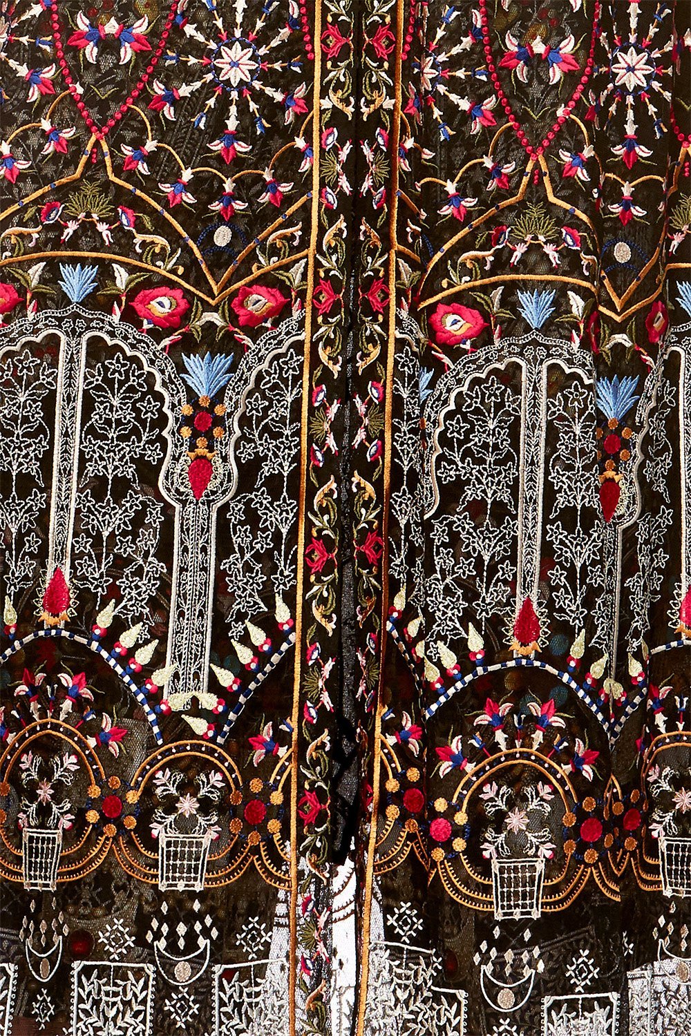 CHAMBER OF REFLECTIONS MESH ROBE W ELASTIC WAIST BACK