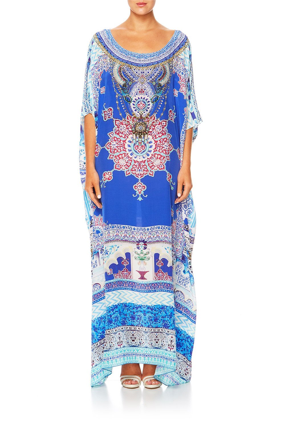 STRENGTH IN RAYS ROUND NECK KAFTAN